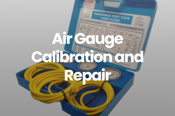 Air Gauge Calibration and Repair